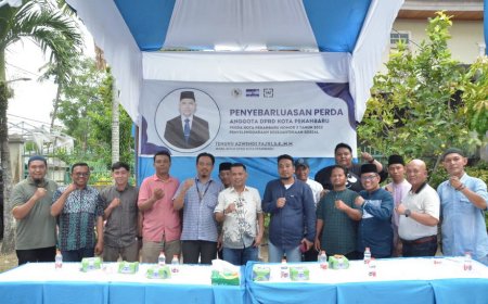 Wakil Ketua DPRD Pekanbaru Sosialisasikan Perda Nomor 3 Tahun 2023 di Sail