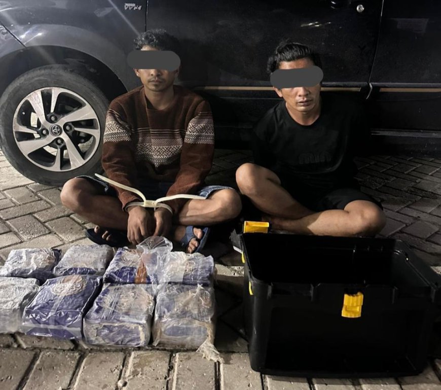 Tim Gabungan Bea Cukai dan Polda Riau Gagalkan Penyeludupan Narkotika