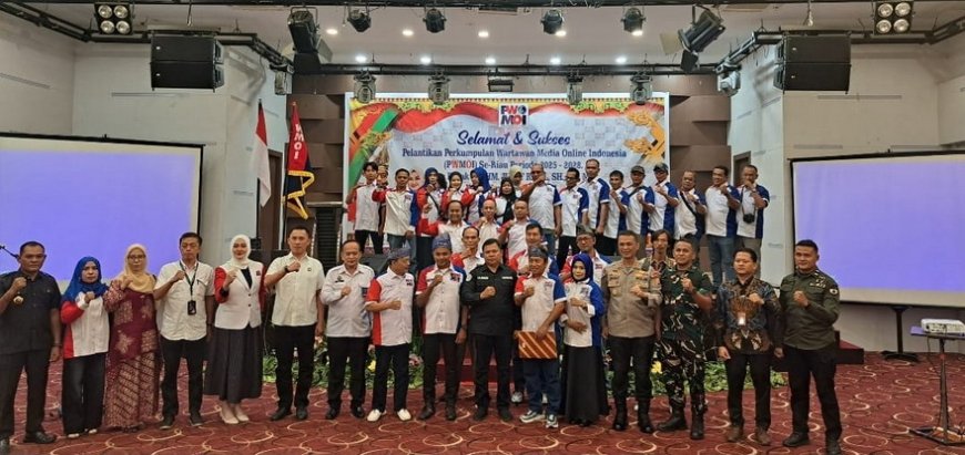 Rio Kasairy Nahkodai PWMOI Riau: Tolak Stigma Wartawan Gadungan