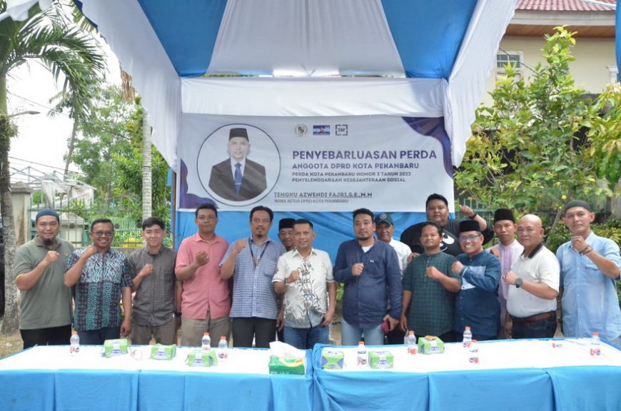 Wakil Ketua DPRD Pekanbaru Sosialisasikan Perda Nomor 3 Tahun 2023 di Sail