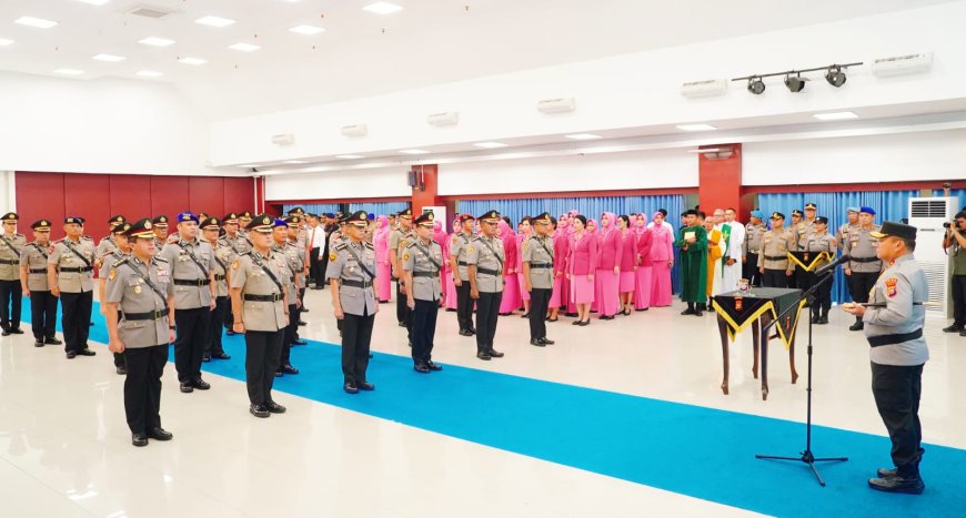 Gelar Sertijab Polda Riau di Pimpin Oleh Kapolda Riau, dan Berikut Daftar PJU Polda Baru