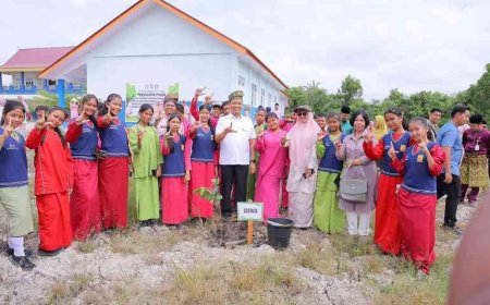 Pemko Pekanbaru Dorong Penghijauan Dilingkungan Sekolah