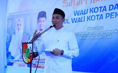 Safari Ramadhan, Wawako Pekanbaru Paparkan Program Pemko
