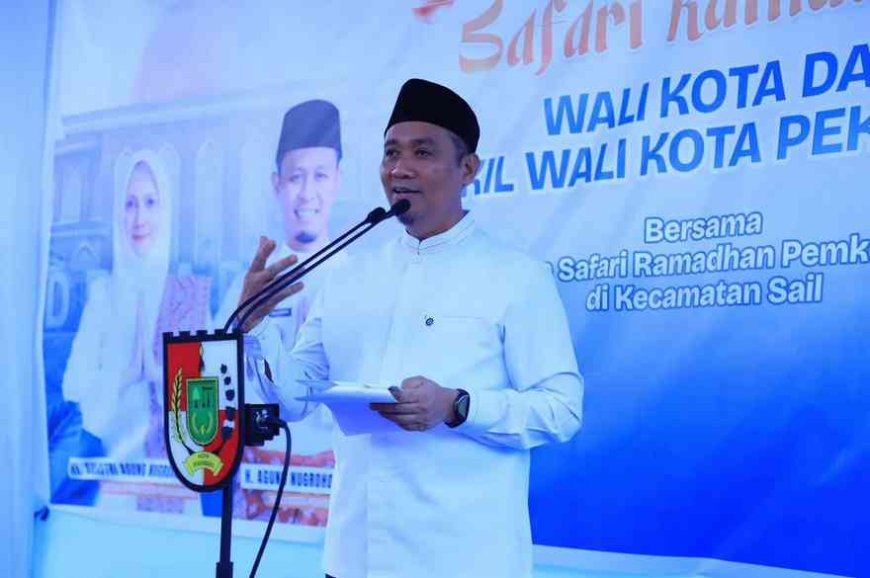 Safari Ramadhan, Wawako Pekanbaru Paparkan Program Pemko