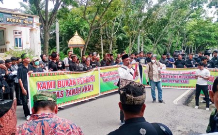 Pernyataan Sikap dan Tuntutan Masyarakat Adat Melayu Riau Kepada PT Agrinas